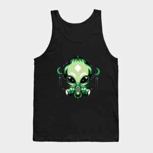 vintage alien retro Tank Top